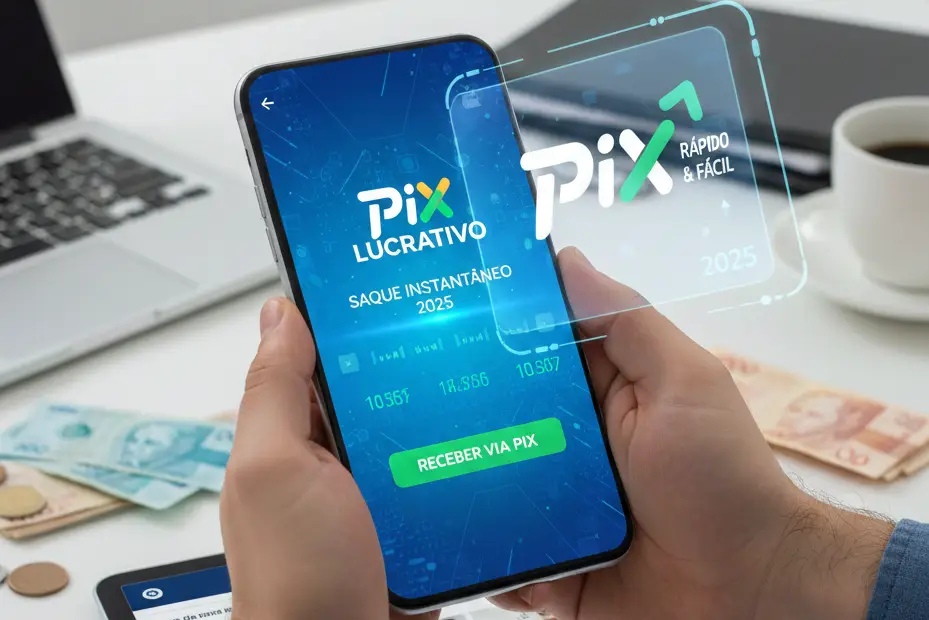 7 Apps que Pagam via PIX Rápido em 2025 para Você Lucrar Hoje