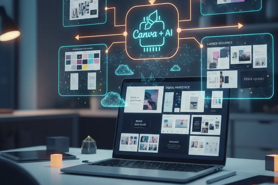 Pacotes Digitais com Canva para Ganhar Dinheiro